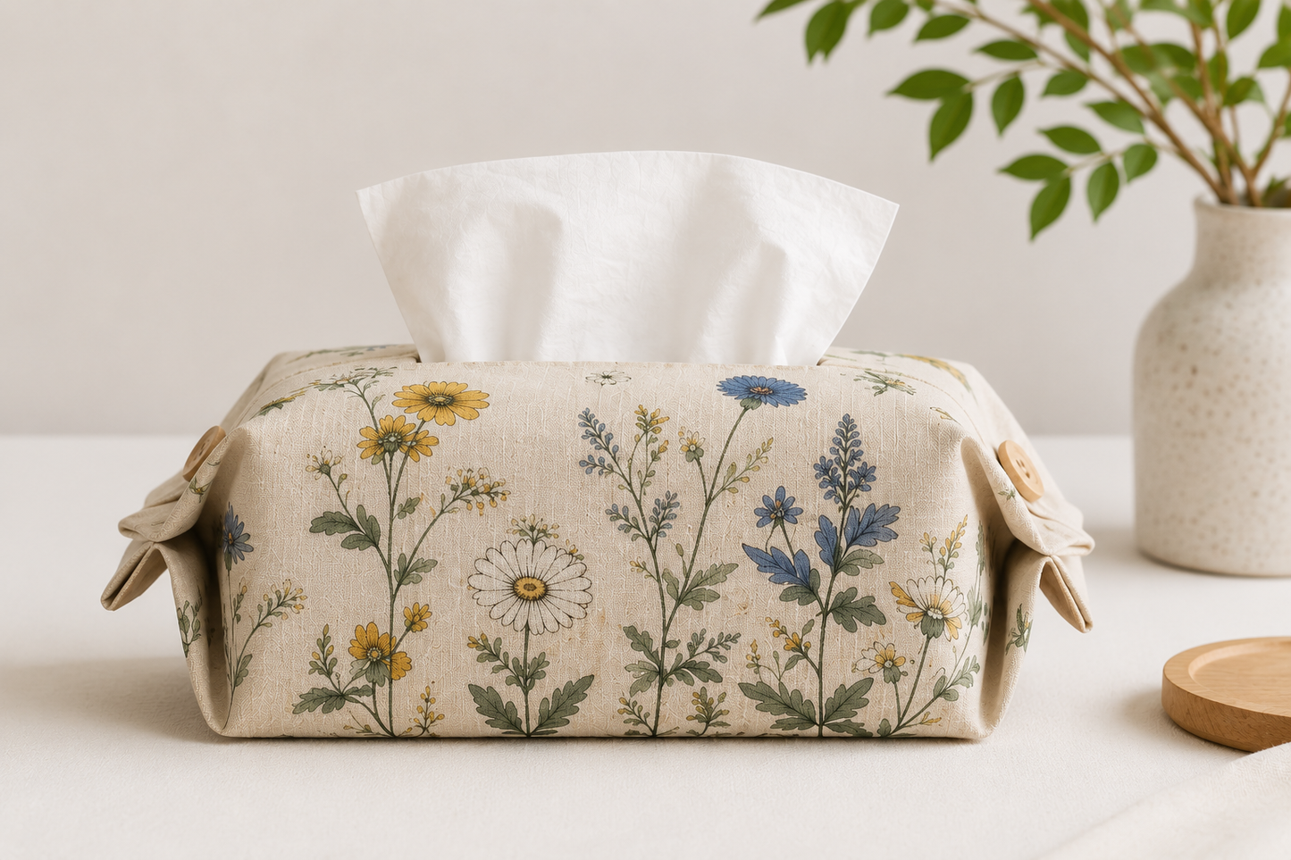 Fabric Tissue Box Cover